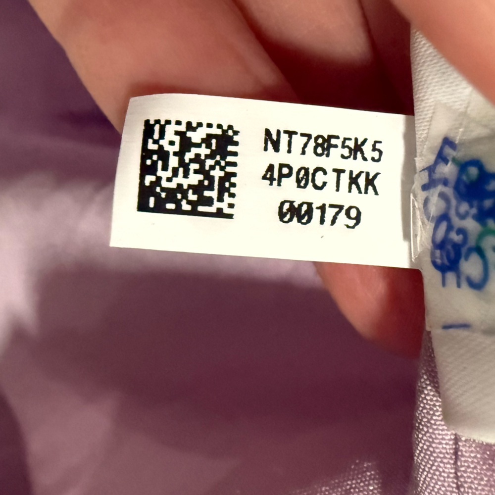 American Eagle Purple Tiered Peasant Mini Dress Size Medium Cottagecore Prairie - Picture 10 of 10